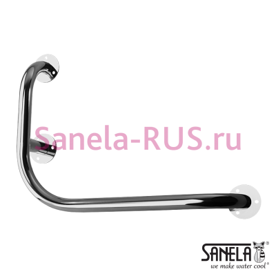 Нержавеющий прочный поручень для ванны SLZM 04X арт: 49044 Sanela Чехия (фото, схема)