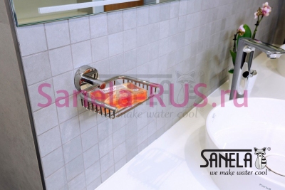 Нержавеющая мыльница SLZD 18 арт: 62180 Sanela Чехия (фото, схема)