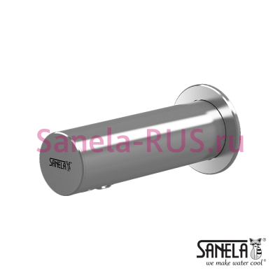 Автоматический нержавеющий настенный дозатор мыла 1л 24В SLZN 83E арт: 85831 Sanela Чехия (фото, схема)