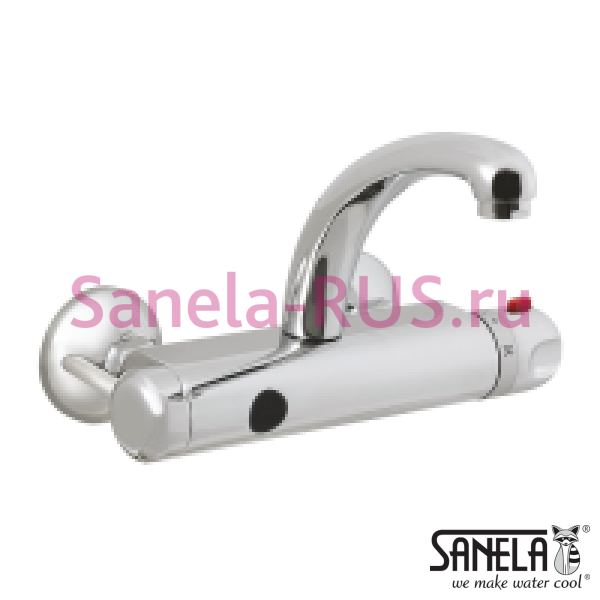 Настенный бесконтактный смеситель SLU 25 Настенный бесконтактный смеситель SLU 25