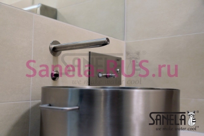 Настенный бесконтактный кран SLU 39BX арт: 03393 Sanela Чехия (фото, схема) Настенный бесконтактный кран SLU 39BX арт: 03393 Sanela Чехия (фото, схема)