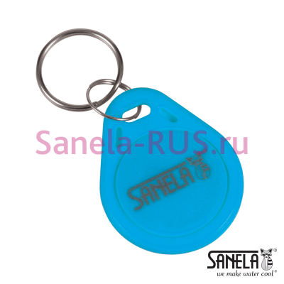 Комплект 50 шт. пластмассовых RFID жетонов для жетонных автоматов, синий цвет арт: 88511 Sanela Чехия (фото, схема)