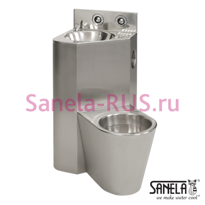 Угловой унитаз направо с умывальником SLWN 08P арт: 94082 Sanela Чехия (фото, схема) Угловой унитаз направо с умывальником SLWN 08P арт: 94082 Sanela Чехия (фото, схема)