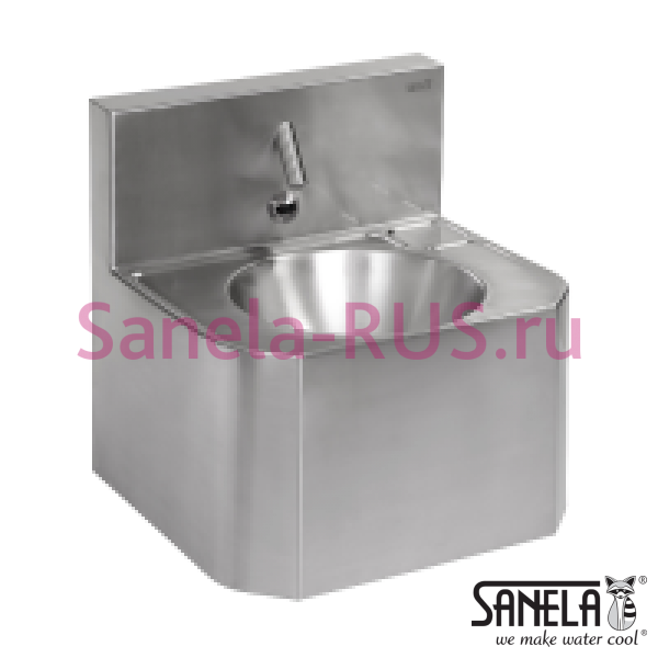 Антивандальная раковина с бесконтактным краном SLUN 72ETB