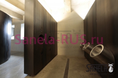 Нержавеющий автоматический писсуар SLPN 09C арт: 91093 Sanela Чехия (фото, схема)