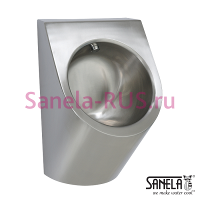 Нержавеющий автоматический писсуар SLPN 07CB арт: 91074 Sanela Чехия (фото, схема)