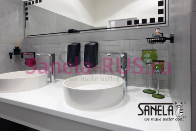 Дозатор дезинфекции - спрей 1л пластик ABS SLDN 07N арт: 72071 Sanela Чехия (фото, схема)