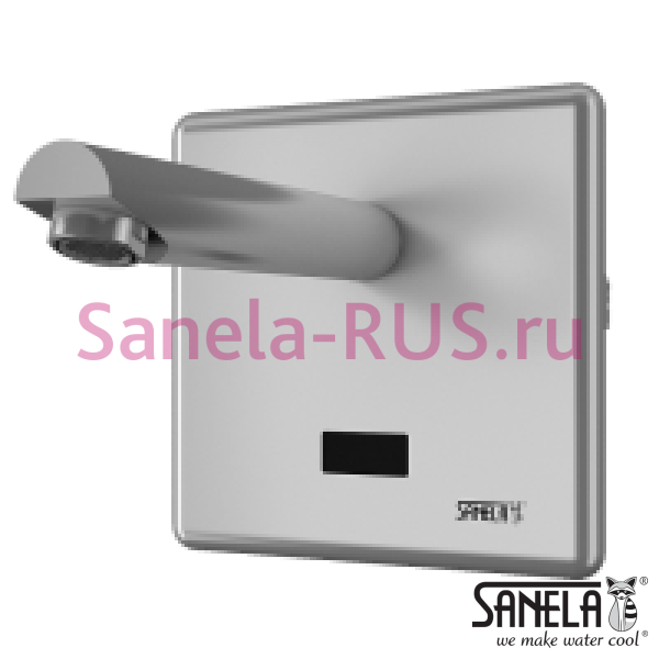 Настенный бесконтактный кран SLU 04H17 Настенный бесконтактный кран SLU 04H17