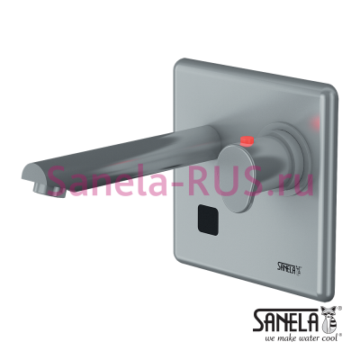 Настенный бесконтактный смеситель SLU 04HT17 арт: 43046 Sanela Чехия (фото, схема) Настенный бесконтактный смеситель SLU 04HT17 арт: 43046 Sanela Чехия (фото, схема)