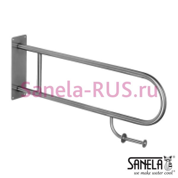 Нержавеющий откидной поручень с держателем туалетной бумаги SLZM 03SDXP Нержавеющий откидной поручень с держателем туалетной бумаги SLZM 03SDXP