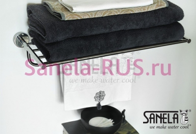 Нержавеющая полка для полотенец SLZD 36 арт: 62360 Sanela Чехия (фото, схема) Нержавеющая полка для полотенец SLZD 36 арт: 62360 Sanela Чехия (фото, схема)